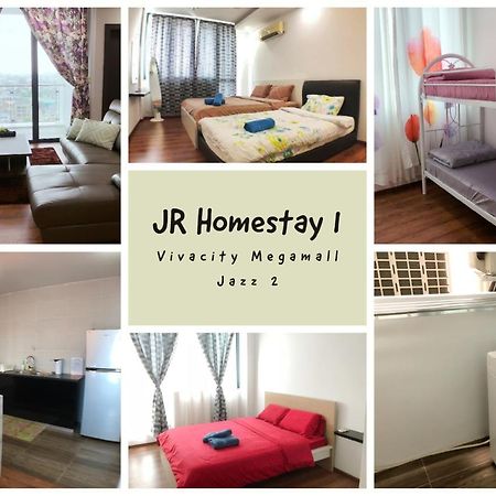 Jeff And Ricky Homestay Vivacity Megamall Kuching Exteriör bild